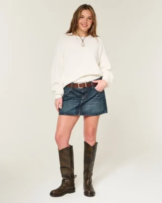 Helppo rollneck-villapaita