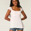 Helppo satiininen babydoll-toppi Helppo satiininen babydoll-toppi