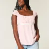 Helppo satiininen babydoll-toppi Helppo satiininen babydoll-toppi