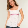 Helppo satiininen babydoll-toppi Helppo satiininen babydoll-toppi