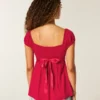 Helppo satiininen babydoll-toppi Helppo satiininen babydoll-toppi