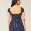 Helppo satiininen babydoll-toppi Helppo satiininen babydoll-toppi