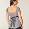 Helppo satiininen babydoll-toppi Helppo satiininen babydoll-toppi