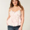 Helppo sifonki-babydoll-toppi Helppo sifonki-babydoll-toppi