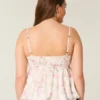 Helppo sifonki-babydoll-toppi Helppo sifonki-babydoll-toppi