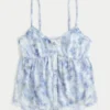 Helppo sifonki-babydoll-toppi Helppo sifonki-babydoll-toppi