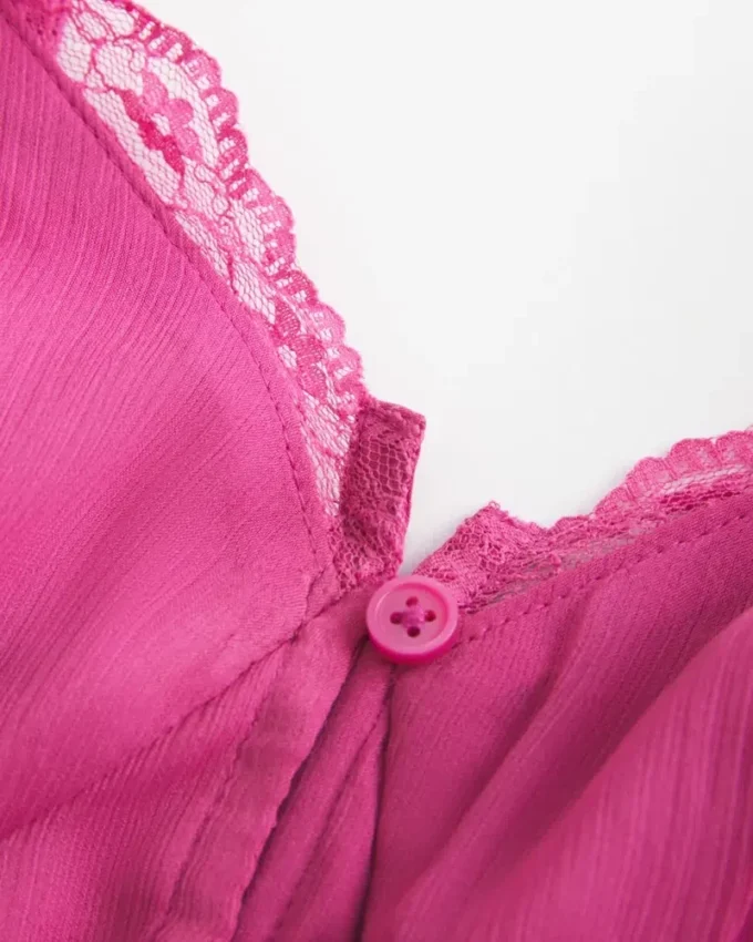 Helppo sifonki-babydoll-toppi Helppo sifonki-babydoll-toppi