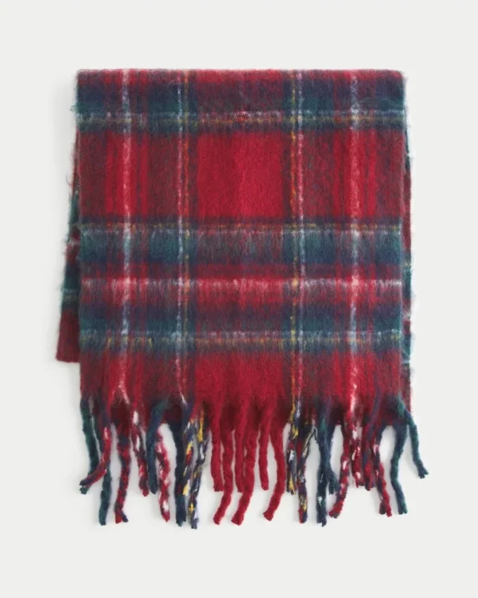 Holiday Vault Release -ruudullinen huivi