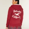 Holiday Vault Release Sherpa-vuorattu vetoketjullinen logopaita Holiday Vault Release Sherpa-vuorattu vetoketjullinen logopaita