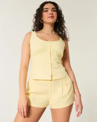 Hollister Livvy matalat linasekoitehousut Hollister Livvy matalat linasekoitehousut