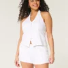 Hollister Livvy matalat linasekoitehousut 3″ Hollister Livvy matalat linasekoitehousut 3″