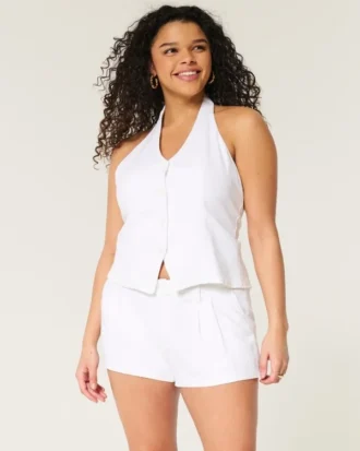 Hollister Livvy matalat linasekoitehousut 3″