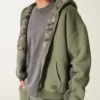 Hollister x Crocs Sherpa-vuorattu vetoketjullinen huppari Hollister x Crocs Sherpa-vuorattu vetoketjullinen huppari