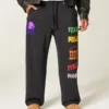 Hollister x Taco Bell -graafiset baggy-verkkarihousut Hollister x Taco Bell -graafiset baggy-verkkarihousut