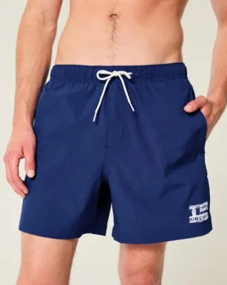 Huntington Beach Graphic Mid-Thigh Volley -uimahousut