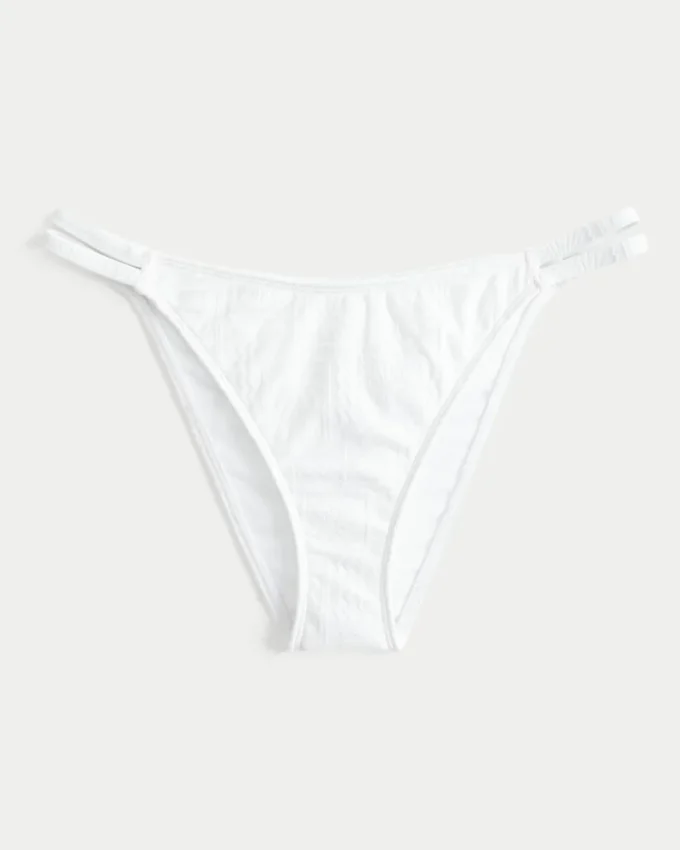 Jacquard-kaksihihainen cheeky-bikinialushousu