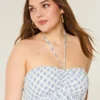 Kerrostettu halterneck-babydoll-toppi Kerrostettu halterneck-babydoll-toppi