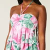 Kerrostettu halterneck-babydoll-toppi Kerrostettu halterneck-babydoll-toppi