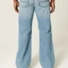 Keskipesty rento bootcut-farkku Keskipesty rento bootcut-farkku