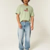Keskipesty skater-malliset baggy-farkut Keskipesty skater-malliset baggy-farkut
