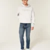 Keskipesty urheilullinen skinny-farkku Keskipesty urheilullinen skinny-farkku