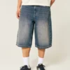 Keskipitkät denim-housut Keskipitkät denim-housut