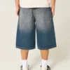 Keskipitkät denim-housut Keskipitkät denim-housut