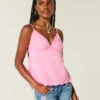 Kimaltava brodeerattu babydoll-toppi Kimaltava brodeerattu babydoll-toppi
