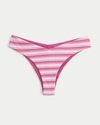 Käännettävä V-vyötäröinen cheeky-bikinialushousu