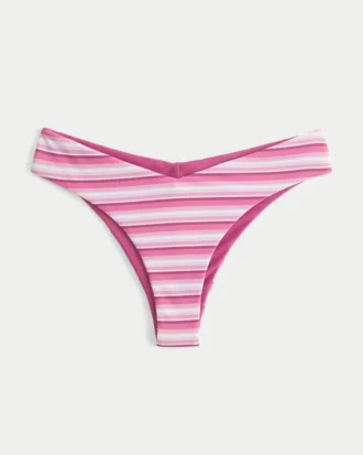 Käännettävä V-vyötäröinen cheeky-bikinialushousu
