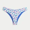 Käännettävä V-vyötäröinen cheeky-bikinialushousu