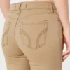 Korkeavyötäröiset khakinväriset super skinny -housut Korkeavyötäröiset khakinväriset super skinny -housut