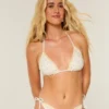 Krochet-tyylinen kolmiomainen bikiniliivi
