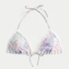 Krochet-tyylinen kolmiomainen bikiniliivi