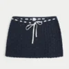 Krochet-tyylinen vetoketjullinen hame Krochet-tyylinen vetoketjullinen hame