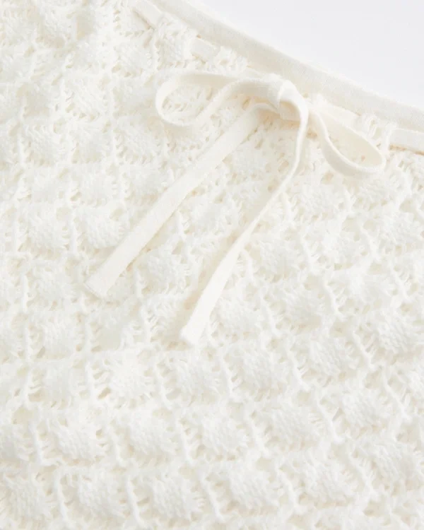 Krochet-tyylinen vetoketjullinen hame Krochet-tyylinen vetoketjullinen hame