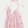 Kudottu halterneck-babydoll-toppi Kudottu halterneck-babydoll-toppi