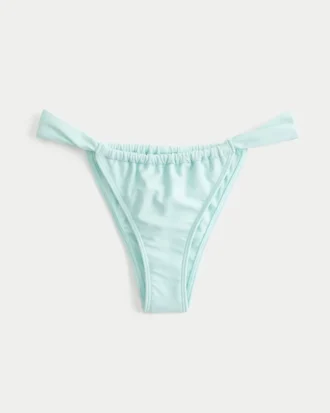 Leveä olkaimella varustettu, korkealla leikattu Cheekiest-bikinien alaosa