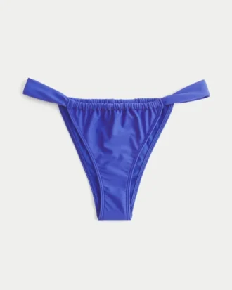 Leveä olkaimella varustettu, korkealla leikattu Cheekiest-bikinien alaosa