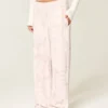 Logo-grafiikka Pink Camo Wide-Leg Sweatpants Logo-grafiikka Pink Camo Wide-Leg Sweatpants