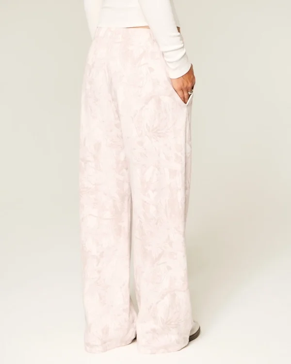 Logo-grafiikka Pink Camo Wide-Leg Sweatpants Logo-grafiikka Pink Camo Wide-Leg Sweatpants