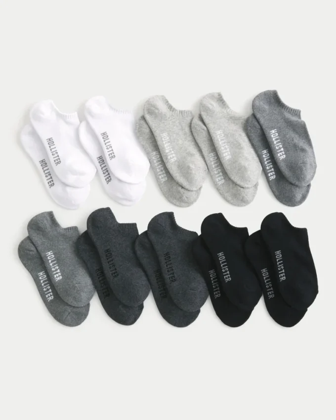 Logo-nilkkasukat, 10 kpl