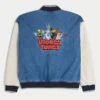 Looney Tunes -graafinen denimtakki