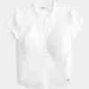 Lyhythihainen V-kaula-Henley-paita Lyhythihainen V-kaula-Henley-paita