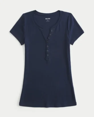 lyhythihainen Y2K-henley