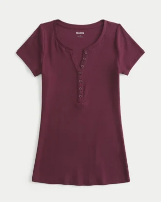 lyhythihainen Y2K-henley