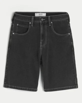 Löysät denimshortsit
