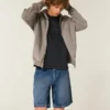 Löysät denimshortsit Löysät denimshortsit