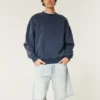 Löysät denimshortsit Löysät denimshortsit