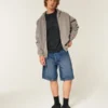 Löysät denimshortsit Löysät denimshortsit